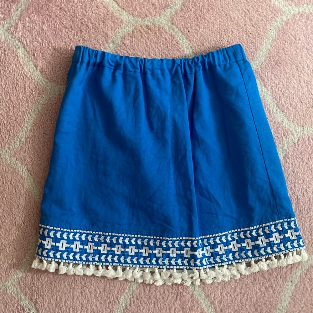 Jcrew blue skirt XS